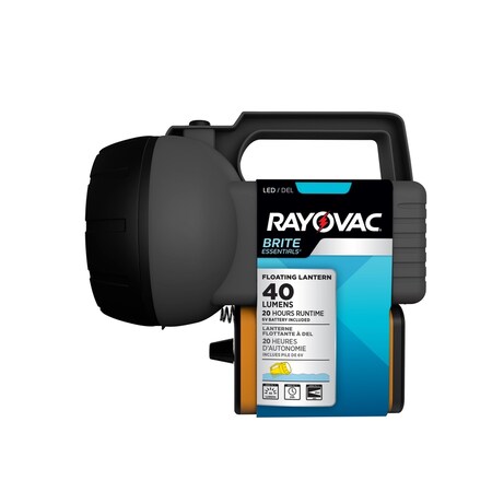 Rayovac Rayovac Brite Essentials 40 lm Black LED Floating Lantern BELN6V-BTA